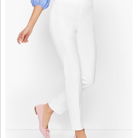 Talbots Pants - NWT Talbots Chatham Ankle Pants - White
